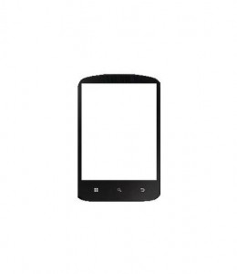 Replacement Front Glass For Alcatel Ot891 Soul Black By - Maxbhi.com