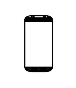 Replacement Front Glass For Salora Valumaxx E1 White By - Maxbhi.com