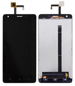 Lcd With Touch Screen For Oukitel K6000 Grey By - Maxbhi Com