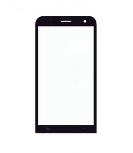 Replacement Front Glass For Asus Zenfone 2 Laser Ze500kl 8gb Black By - Maxbhi.com