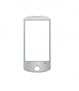 Replacement Front Glass For Spice M6800 Flo Black By - Maxbhi.com
