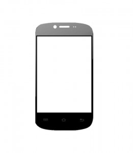 Replacement Front Glass For Mtech Opal Smart Black By - Maxbhi.com