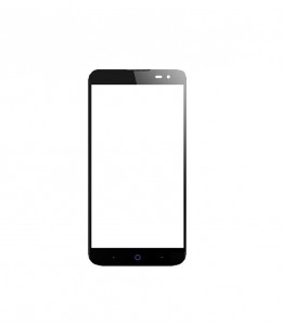 Replacement Front Glass For Zte Nubia V5 Max White By - Maxbhi Com
