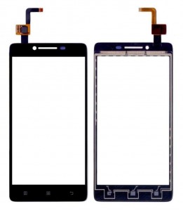 Touch Screen Digitizer For Lenovo A6000 Black By - Maxbhi Com