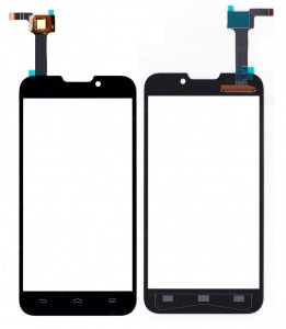 Touch Screen Digitizer For Zte Grand X Quad V987 Black By - Maxbhi Com