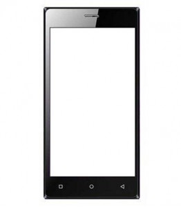 Touch Screen for Zen Admire Fab Q - Black