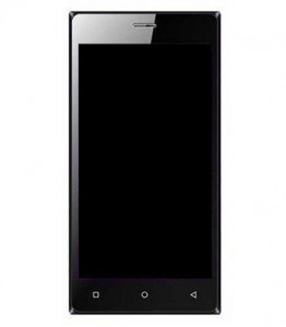 LCD Screen for Zen Admire Fab Q - Black