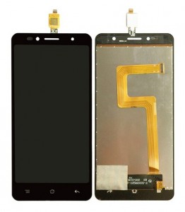 Lcd With Touch Screen For Siswoo C50 Black By - Maxbhi Com