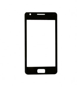 Replacement Front Glass For Samsung I9103 Galaxy R Black By - Maxbhi.com