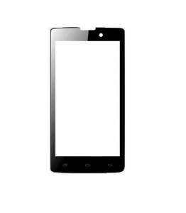 Replacement Front Glass For Intex Aqua N8 Black By - Maxbhi.com
