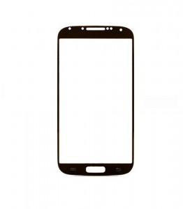 Replacement Front Glass For Samsung Galaxy S4 I545 Black By - Maxbhi.com