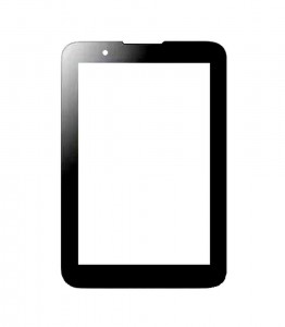 Replacement Front Glass For Lenovo A730 3g Black By - Maxbhi.com