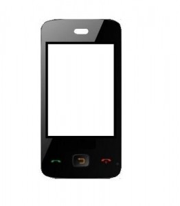 Replacement Front Glass For Maxx Mtp9 Focus Black By - Maxbhi.com