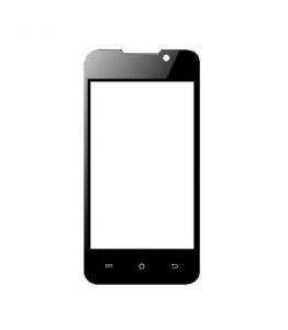 Replacement Front Glass For Hitech S330 Amaze Black By - Maxbhi.com