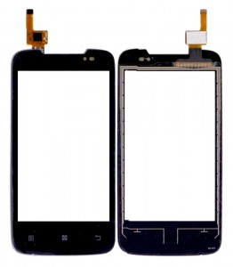 Touch Screen Digitizer For Lenovo A390t Black By - Maxbhi Com