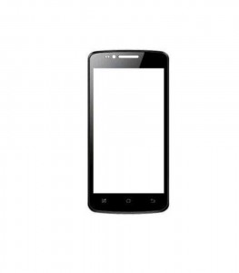 Replacement Front Glass For Celkon A115 Black By - Maxbhi.com