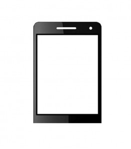 Replacement Front Glass For Htc Touch Pro T7272 Black By - Maxbhi.com