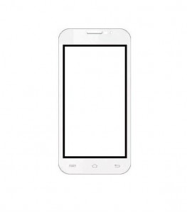 Replacement Front Glass For Hpl Platinum A40 White By - Maxbhi.com