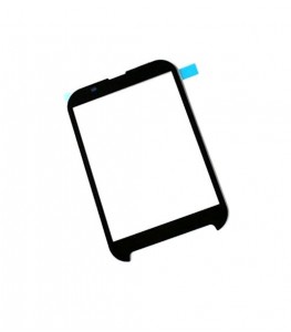 Replacement Front Glass For Pantech Pocket P9060 Black By - Maxbhi.com