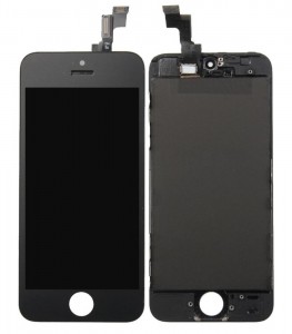 Lcd With Touch Screen For Apple Iphone 5sblack By - Maxbhi Com