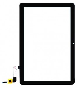 Touch Screen Digitizer For Oukitel Rt6 Black By - Maxbhi Com