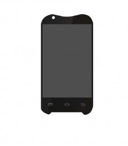 Lcd With Touch Screen For Rk Mobile P500 Black By - Maxbhi.com