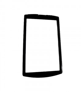 Replacement Front Glass For Samsung I8910 Omnia Hd Black By - Maxbhi.com