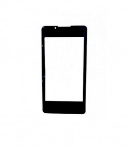 Replacement Front Glass For Spice Mi438 Stellar Glide White By - Maxbhi.com