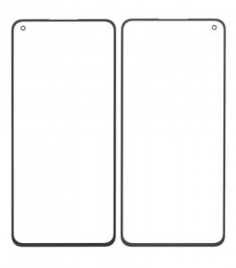Replacement Front Glass For Xiaomi Mi 11 Lite 5g Green By - Maxbhi Com