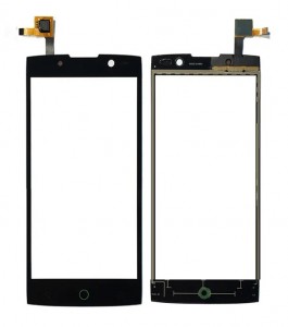 Touch Screen Digitizer For Alcatel One Touch Flash 2 Black By - Maxbhi Com