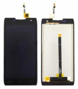 Lcd With Touch Screen For Doogee T5s Black By - Maxbhi Com