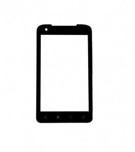 Replacement Front Glass For Lenovo A660 Black By - Maxbhi.com