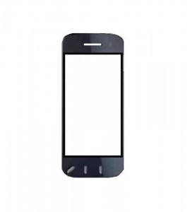 Replacement Front Glass For Sigmatel H3 Full Touch Screen Tv Mobile Black By - Maxbhi.com