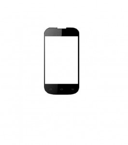Replacement Front Glass For Tseries Jazz Tp101 Black By - Maxbhi.com