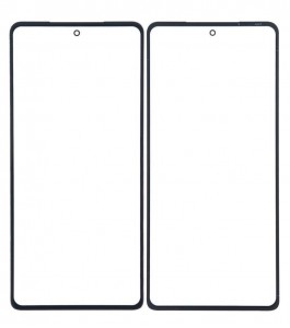 Replacement Front Glass For Motorola Edge 30 Pro Black By - Maxbhi Com