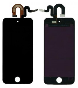 Lcd With Touch Screen For Apple Ipod Touch 64gb 5th Generation Black By - Maxbhi Com