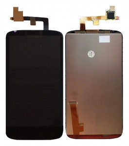 Lcd With Touch Screen For Htc G18 Sensation Xe Black By - Maxbhi Com