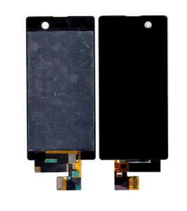 Lcd With Touch Screen For Sony Xperia M5 Dual Black By - Maxbhi Com