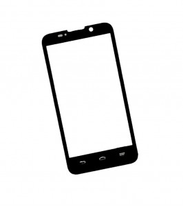 Replacement Front Glass For Zte Blade G2 V880h Blue By - Maxbhi.com