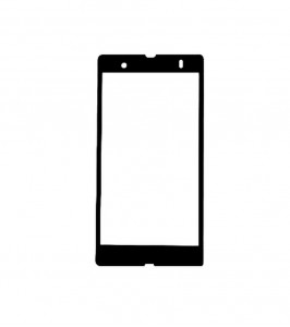 Replacement Front Glass For Sony Xperia Z Lt36h Purple By - Maxbhi.com