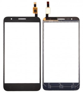Touch Screen Digitizer For Alcatel Fierce 4 Black By - Maxbhi Com