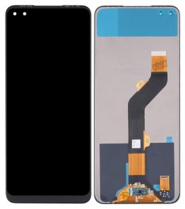 Lcd With Touch Screen For Tecno Camon 16 Pro Black By - Maxbhi Com