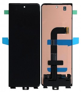 Lcd With Touch Screen For Samsung Galaxy Z Fold 3 Black By - Maxbhi Com