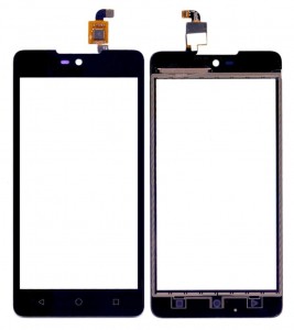 Touch Screen Digitizer For Micromax Canvas Selfie 2 Q340 Black By - Maxbhi Com