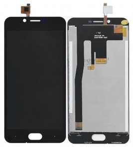 Lcd With Touch Screen For Doogee Shoot 2 White By - Maxbhi Com