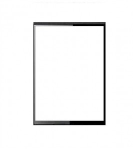 Replacement Front Glass For Itel Mobiles Android X3 Black By - Maxbhi.com