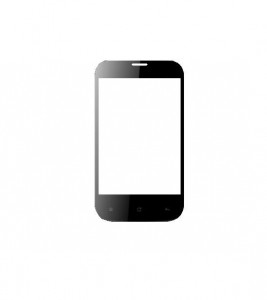 Replacement Front Glass For Ktouch M15 Black By - Maxbhi.com