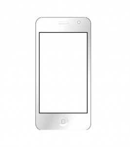 Replacement Front Glass For Lemon P8 Black By - Maxbhi.com