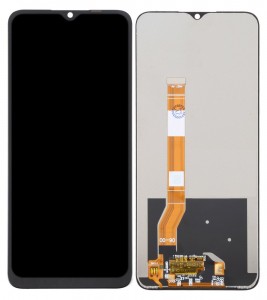 Lcd With Touch Screen For Oppo A78 Black By - Maxbhi Com
