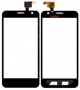 Touch Screen Digitizer For Alcatel Idol Mini Ot6012a Black By - Maxbhi Com
